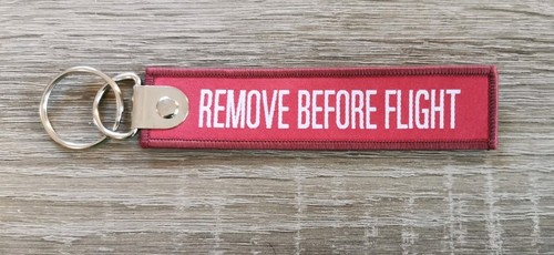 Remove before flight - before,