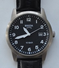 Boccia Titanium Herrenuhr im
