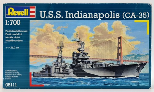 Revell 05111 uss indianapolis - revell,
