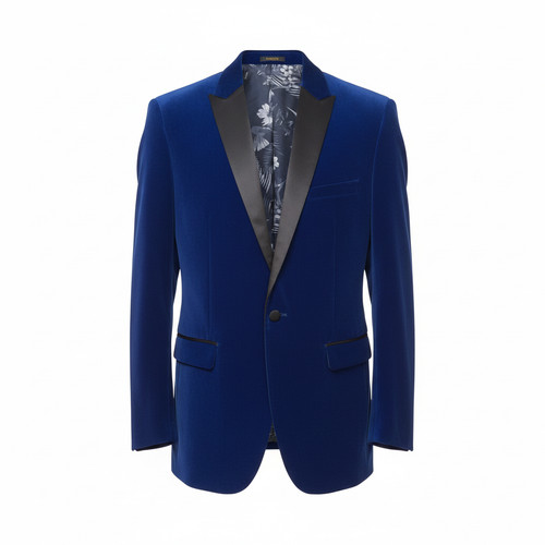 Pamoni royalblau samt - royalblau, dinner