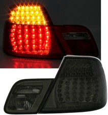 LED Rückleuchten Set für 3er BMW E46 Coupe Facelift 2003- in Smoke Schwarz