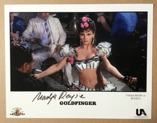 Nadja Regin (Orig-Autogramm auf Fotoabzug) - Goldfinger - James Bond 007 / sexy