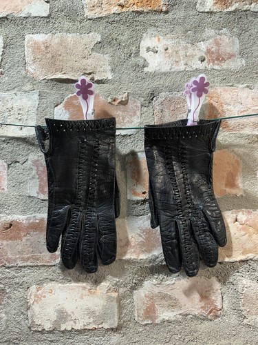 Damen lederhandschuhe schwarz - lederhandschuhe,