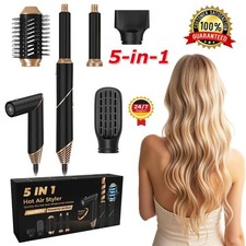 Airstyler 5 in 1 mit Auto-Air Wrap Lockenaufsatz, und Ionen Föhn, Multi-Hairstyl