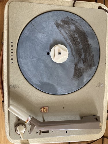 Philips kofferplattenspieler - philips,