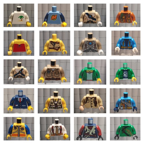 Lego torso minifigur - 1x,