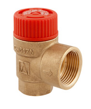 Afriso Membran Sicherheitsventil 1/2" x 3/4" 3 bar Überdruckventil Heizung Druck