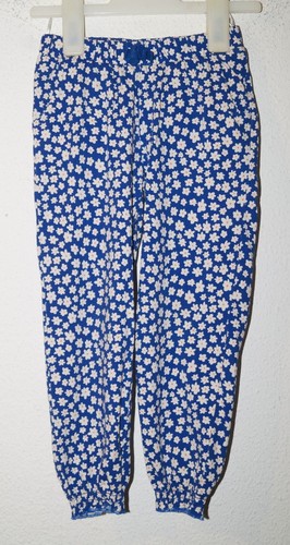 Blaue geblümte haremshose - geblümte,