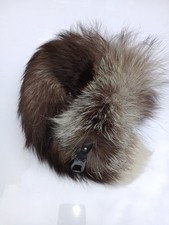 Fuchs Schweif  Taschen Schlüsselanhänger Geschenkidee XXL Karabiner Herren 