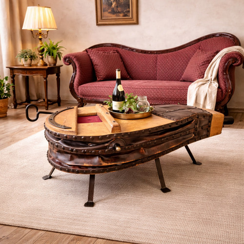 Antiker couchtisch blasebalg - antiker,