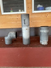 ofenrohr 150 schwarz Kamin Rohr aus Stahl