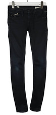 G-STAR RAW Ocean Skinny Jeans Damen W27/L34 Stretch Faded Black Denim Zip Fly