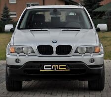 Scheinwerferblenden für BMW X5 E53 Scheinwerfer Böser Blick eyebrows Blenden ABS
