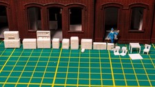 Küchenmöbel in 1:87 als
