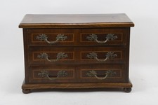 C26M82- Muster Möbel Modell Kommode Holz furniert um 1900