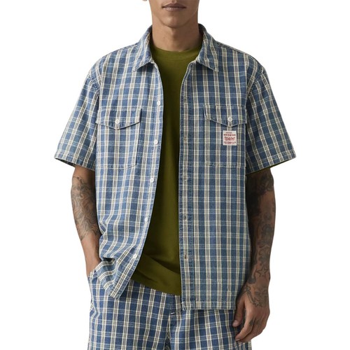 Levis worker shirt blue - worker,