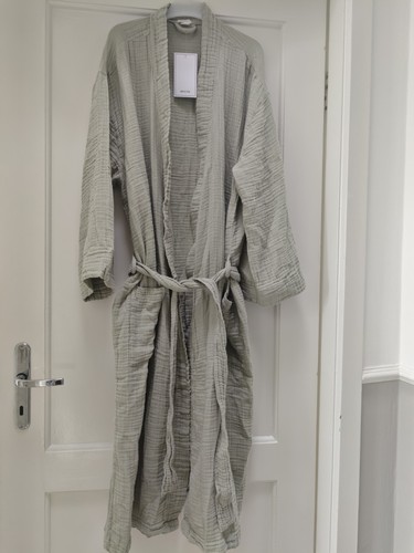 Damen musselin bademantel - damen,