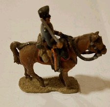 Vintage Zinnfigur zu Pferde