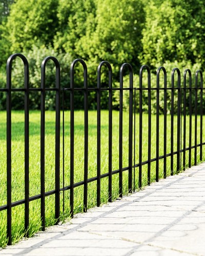 Gartenzaun metall steckzaun - gartenzaun,