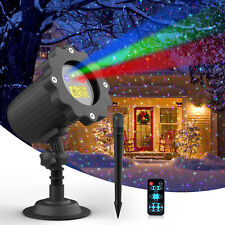 LED Laser Strahler Licht Projektor Innen Außen Lichteffekt Garten Party Deko DE