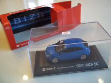 1:43 Fischer Modell * Seat Ibiza SC * Gallia Blau * original Seat * Neu & OVP