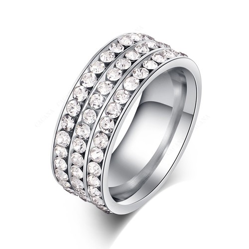 Eleganter ring edelstahl - eleganter, mit