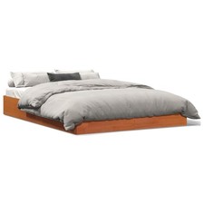 Holzbett mit lattenrost - holzbett,
