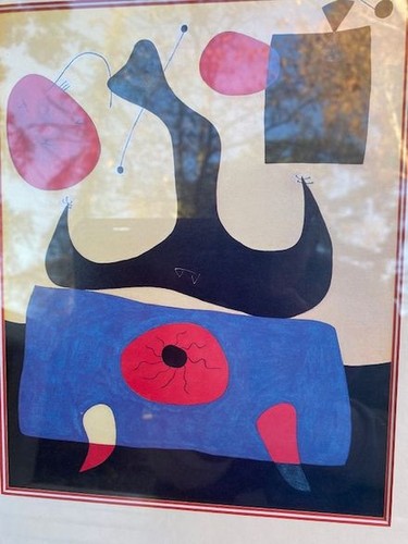 Miro gerahmter kunstdruck - miro,