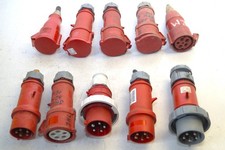 10x CEE Stecker Kupplung 32A MENNEKES + Bals CEE Norm