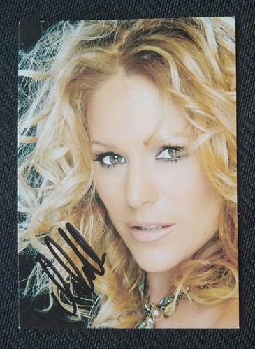16051 michelle autogrammkarte - michelle,