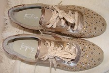 Sneaker mit strassbesatz - gr, 39