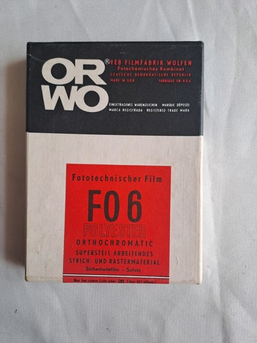 Orwo fototechnischer film - orwo,