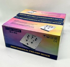 MC Crypt DJ-40 PROFESSIONAL PREAMP MIXER Conrad Electronic DJ Pult Party Set