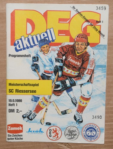 Programmheft deg sc - deg,