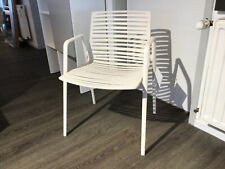 Fast Zebra Outdoor Stapelstuhl Mit Armlehnen 2 Stck Alu Cremeweiß A. Ausstellung