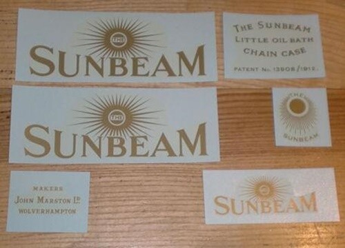 Sunbeam lion abziehbilder set - sunbeam,