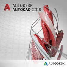 Autodesk AutoCAD 2018, kommerzielle Vollversion, Netzwerklizenz