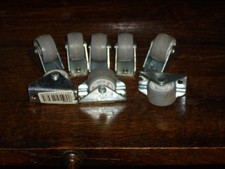 Konvolut 8  Stück  Möbelrollen Transportrollen Lenkrollen