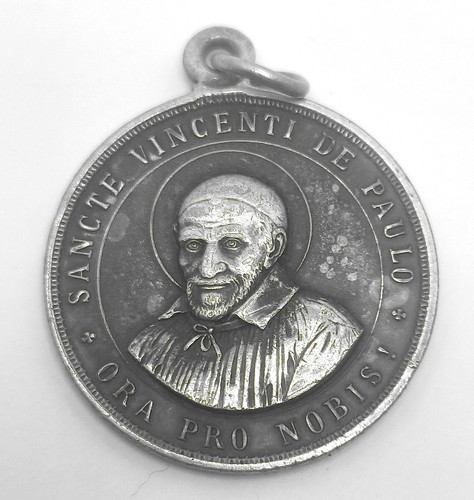 Medallion silber sancte - medallion,