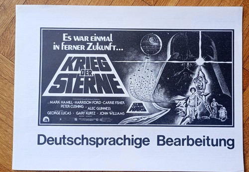 Werbematerial krieg der sterne - werbematerial,