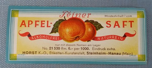 Altes saftetikett - altes,