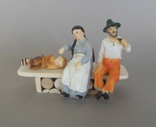 Hirte Oma Opa Enkel sitzend