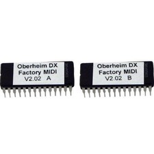 Oberheim Dx OS Version 2.02 Firmware Update für Factory Midi Units Eprom ROM Ic
