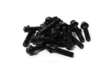M7 32mm black 3pcs rims screws