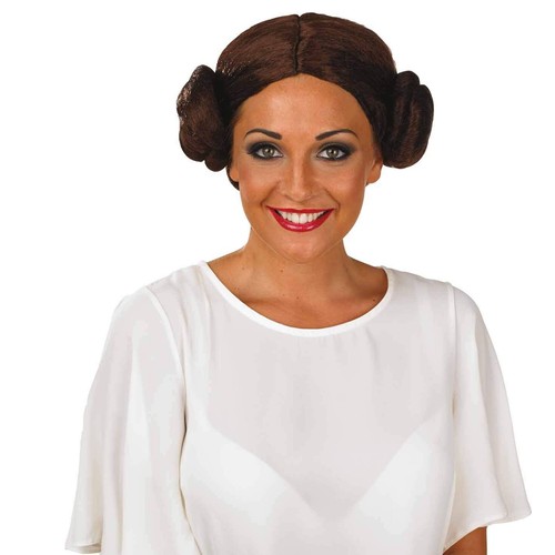 Braune prinzessin perücke - braune,