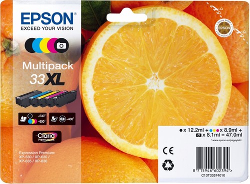 Original epson t3357 orangen - epson,