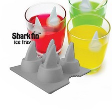 Neuheit Shark Fin Shaped Soft Ice Tray Eismaschine Pudding Mold Maker