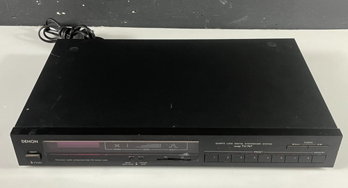 Denon 747 tuner radio - denon, tu-747