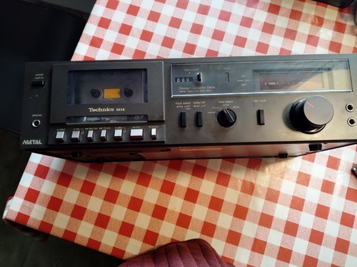 Technics stereo cassette deck - technics,
