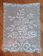  Häkelgardine ,Handarbeit,neu